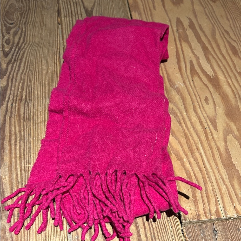 Bright Pink Scarf